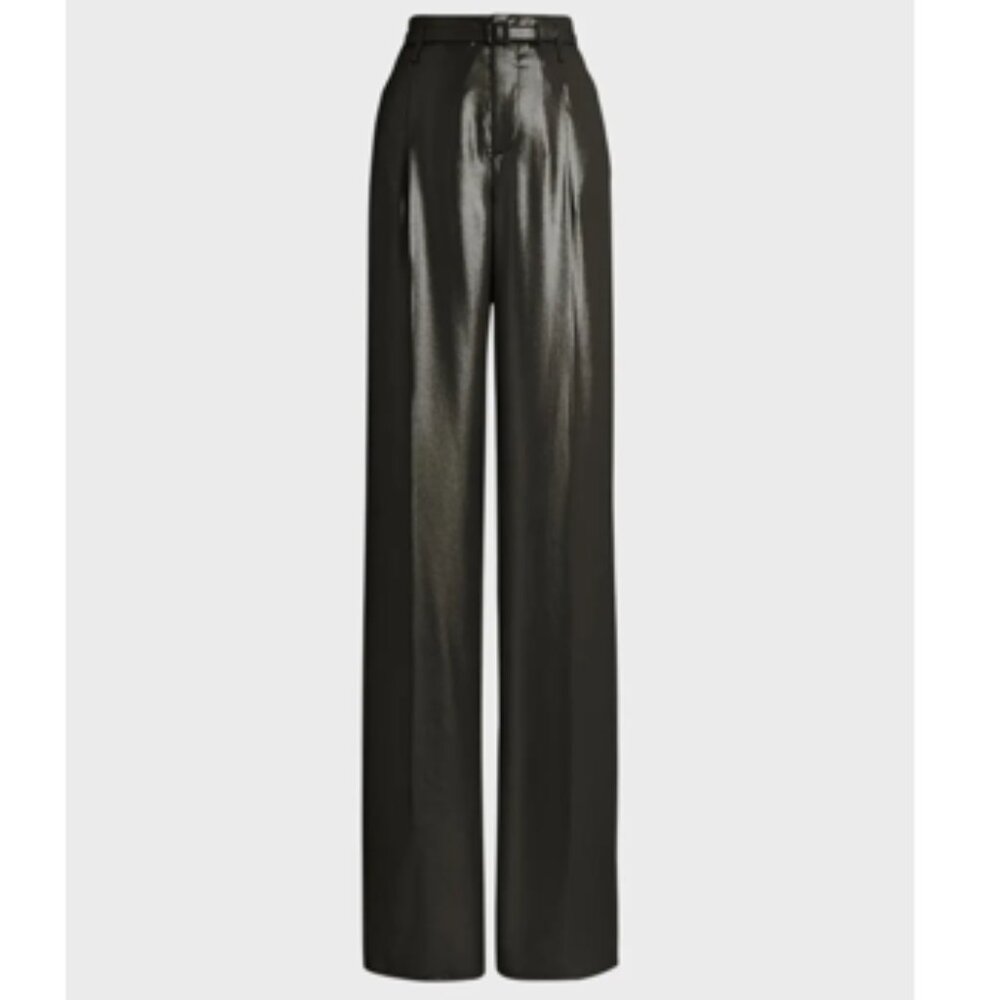 Ralph Lauren PURPLE Label Acklie Wide-leg Pants Size 4 *New*